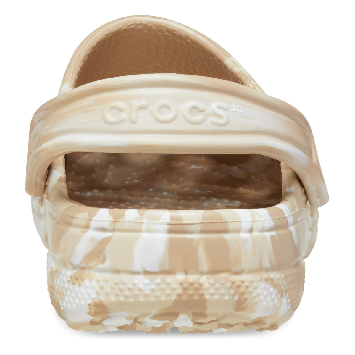 Saboți Crocs Baya Marbled Clog Maro - Chai/Multi - 4 | YEO