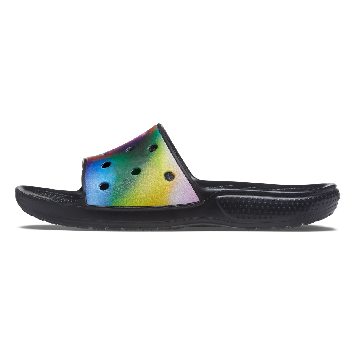 Papuci Crocs Classic Crocs Solarized Slide Negru - Black/Multi - 2 | YEO