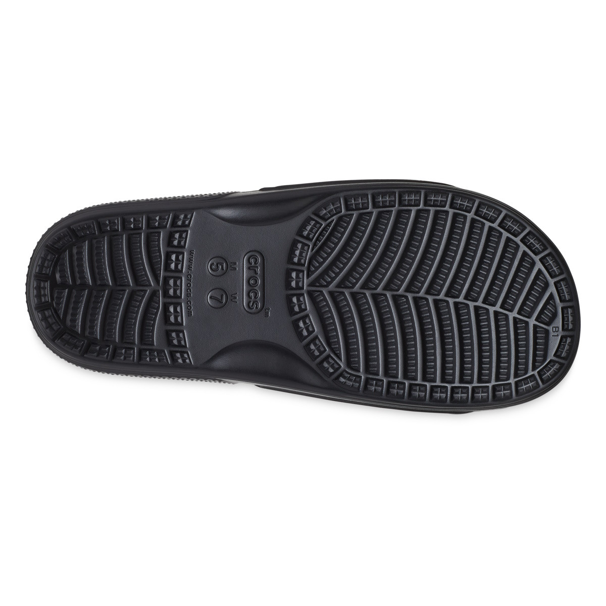 Papuci Crocs Classic Crocs Solarized Slide Negru - Black/Multi