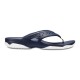 Slapi Crocs Men's Swiftwater Deck Flip Culoare Albastru - Navy/White