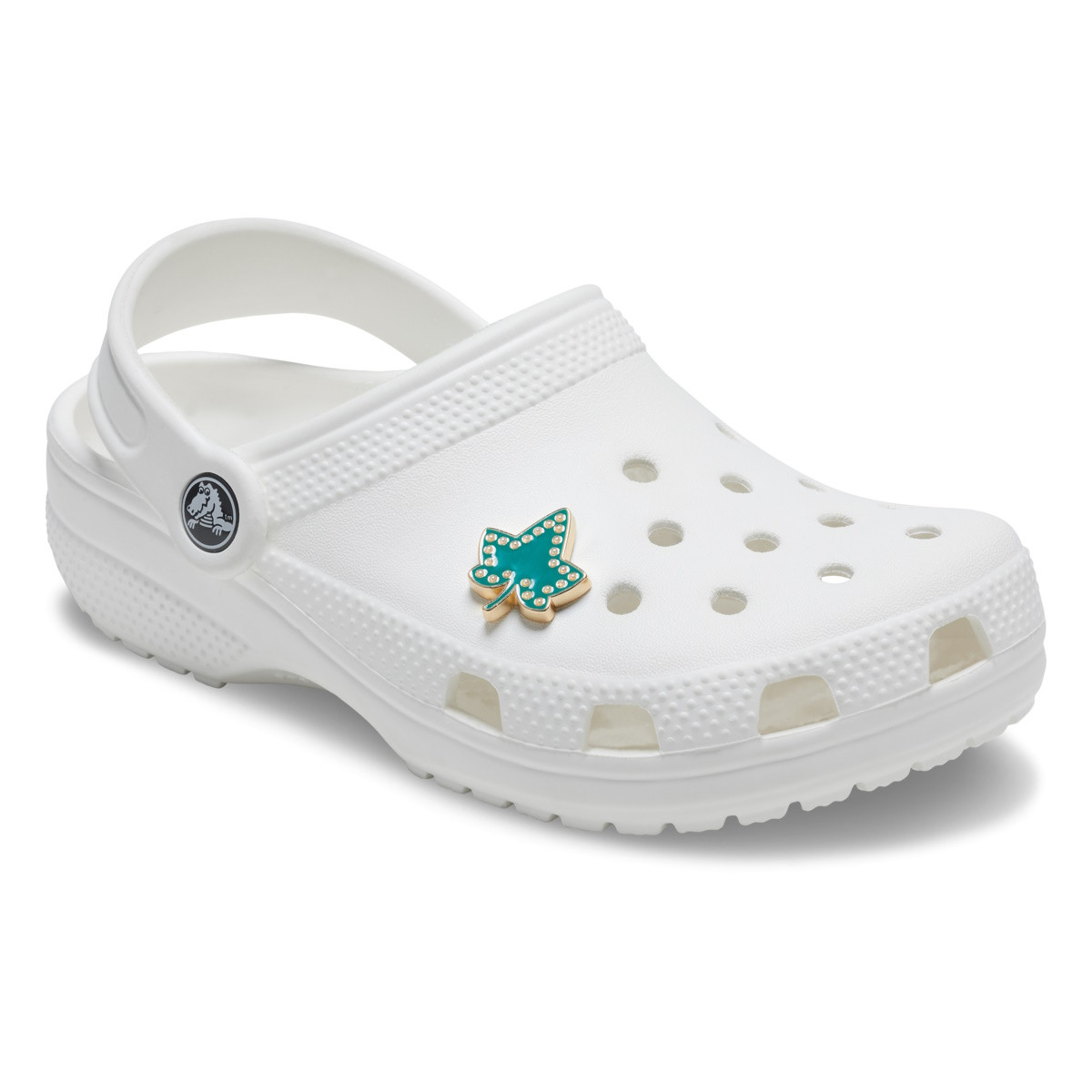 Jibbitz Crocs Pink and Green Leaf - 2 | YEO