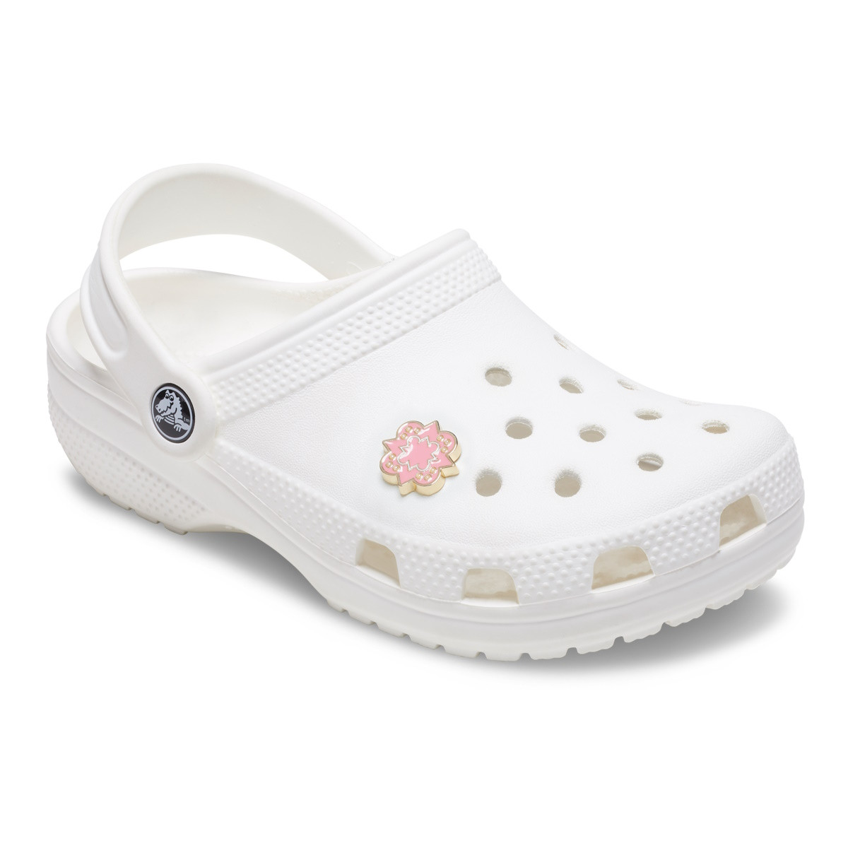 Jibbitz Crocs Pink and Gold Sorority Sign - 2 | YEO