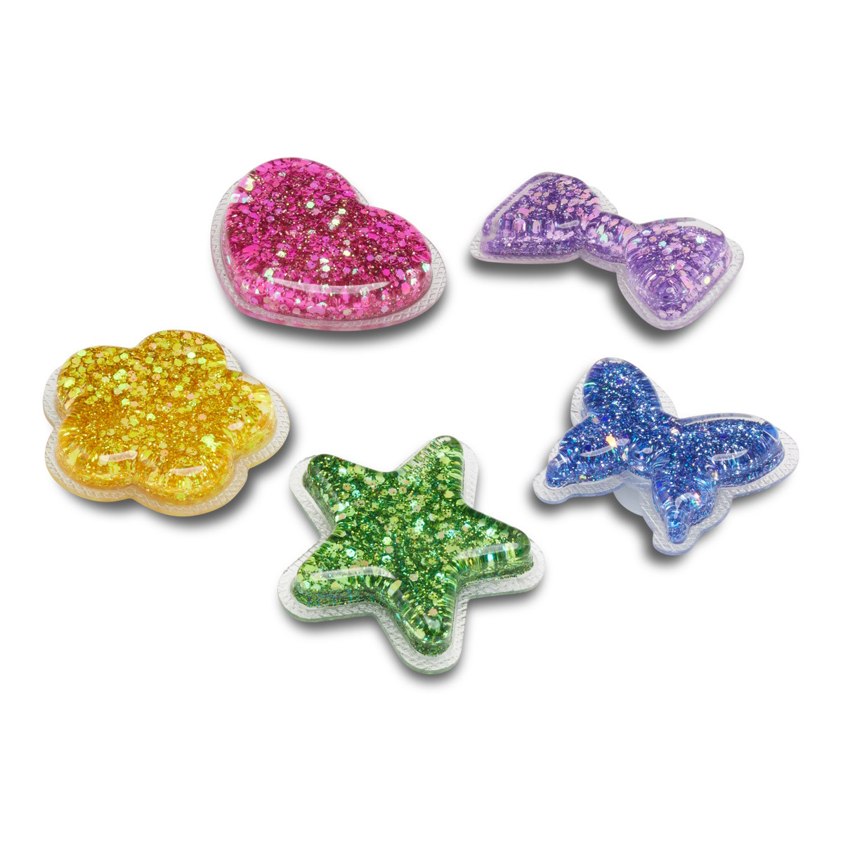 Jibbitz Crocs UV Changing Squish Shapes 5 Pack - 3 | YEO