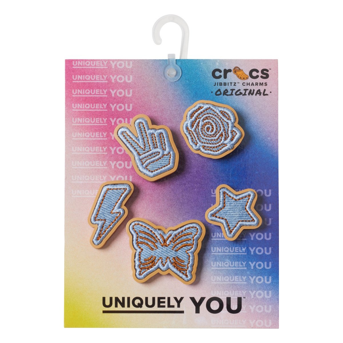 Jibbitz Crocs Denim Patch 5 Pack - 1 | YEO
