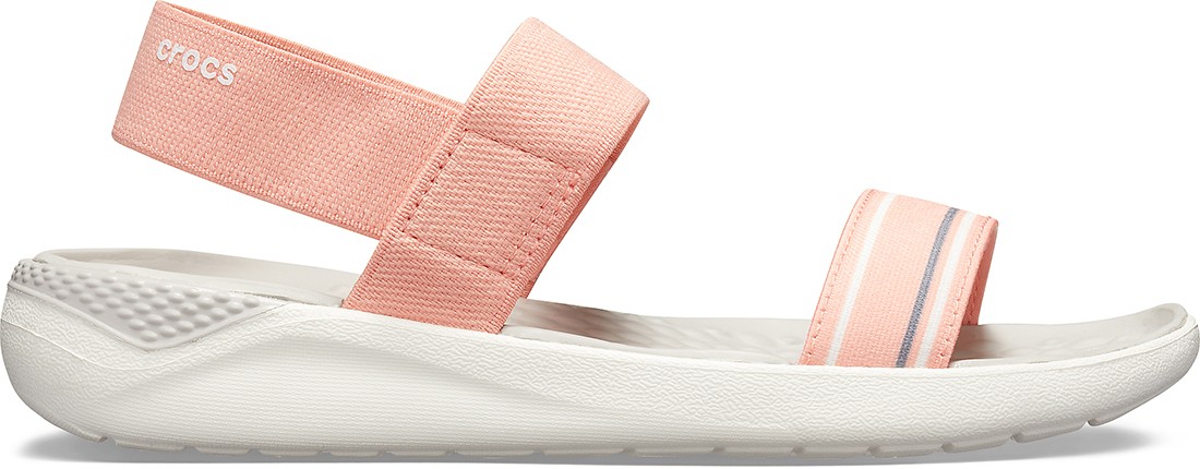 Sandale Crocs LiteRide Sandal Pepene - Melon/White