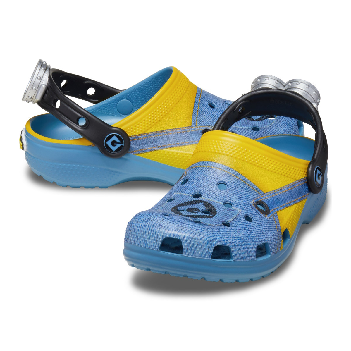 Saboti Crocs Despicable Me Classic Clog Kids Negru - Black - 2 | YEO