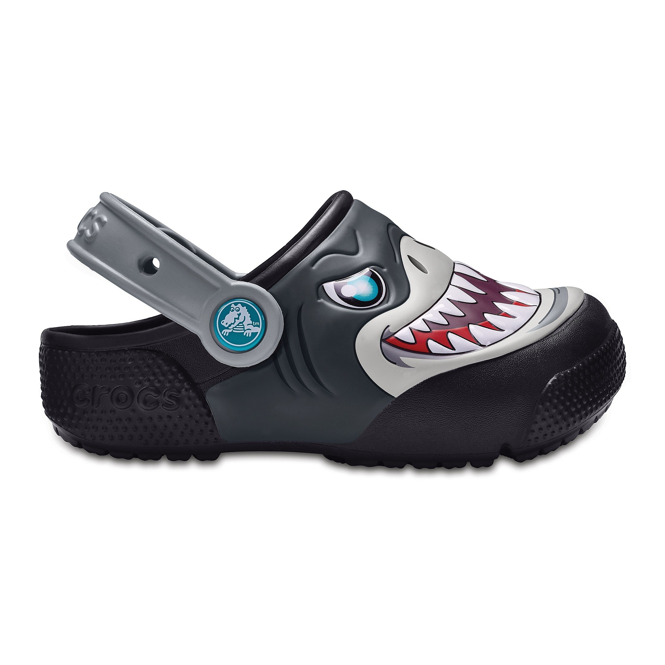 Saboti Crocs Fun Lab Lights Clog Negru - Black - 1 | YEO