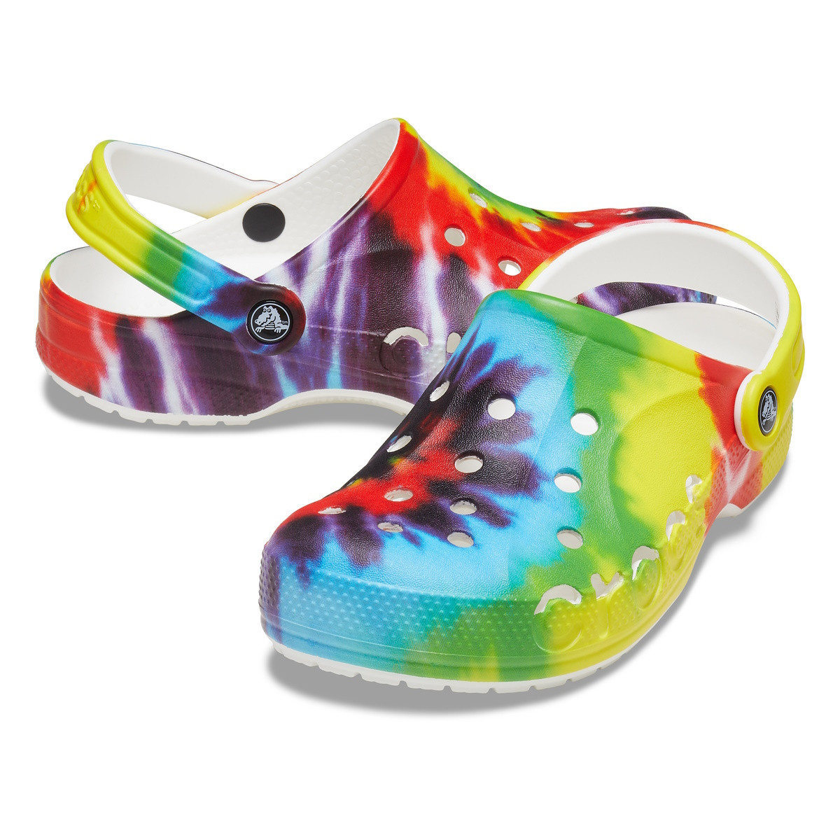 Saboti Crocs Baya Tie-Dye Clog Multicolor - Multi - 3 | YEO