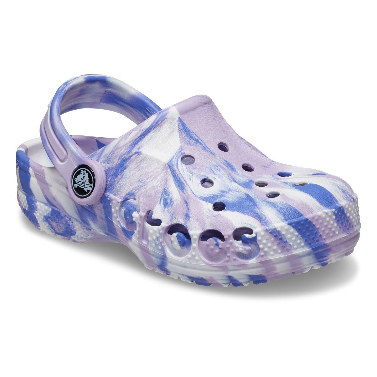 Saboti Crocs Baya Marbled Clog Kids Mov - Lavender/Multi - 1 | YEO