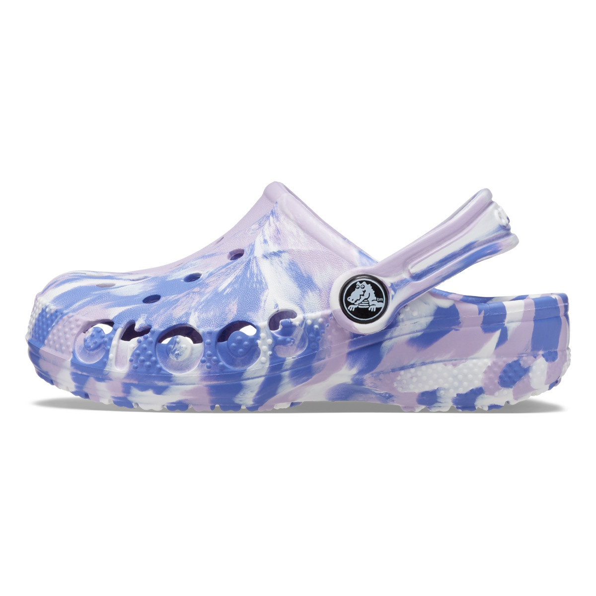 Saboti Crocs Baya Marbled Clog Kids Mov - Lavender/Multi - 2 | YEO