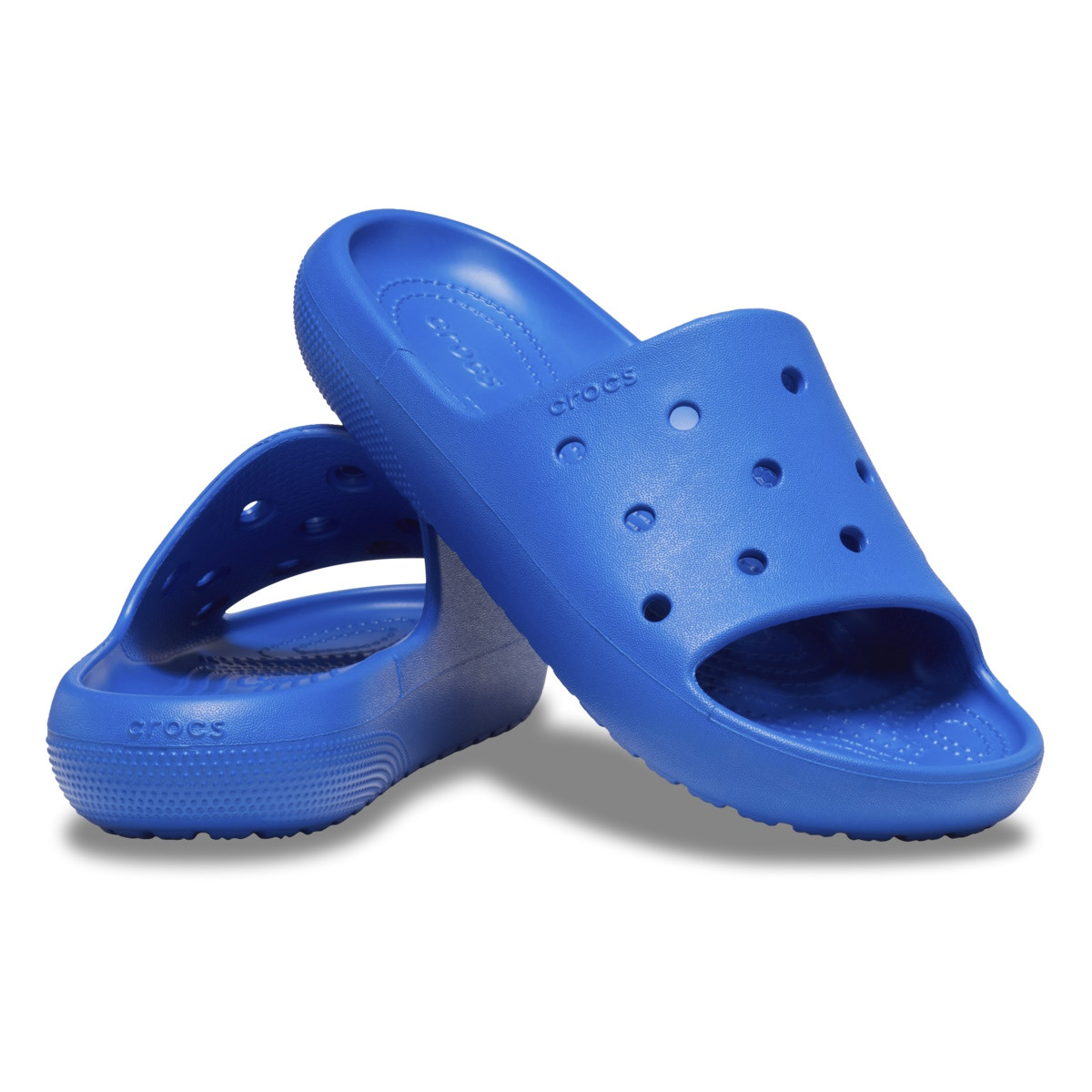 Papuci Crocs Classic Slide V2 Albastru - Blue Bolt - 3 | YEO