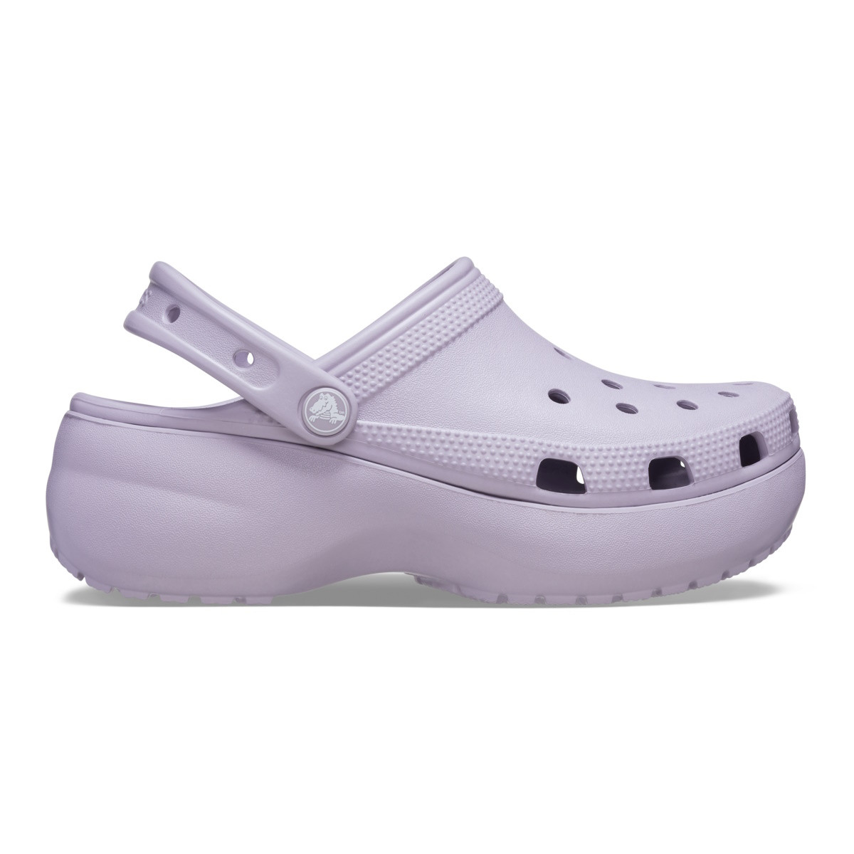 Saboți Crocs Women\'s Classic Platform Clog Mov - Mauve Mist