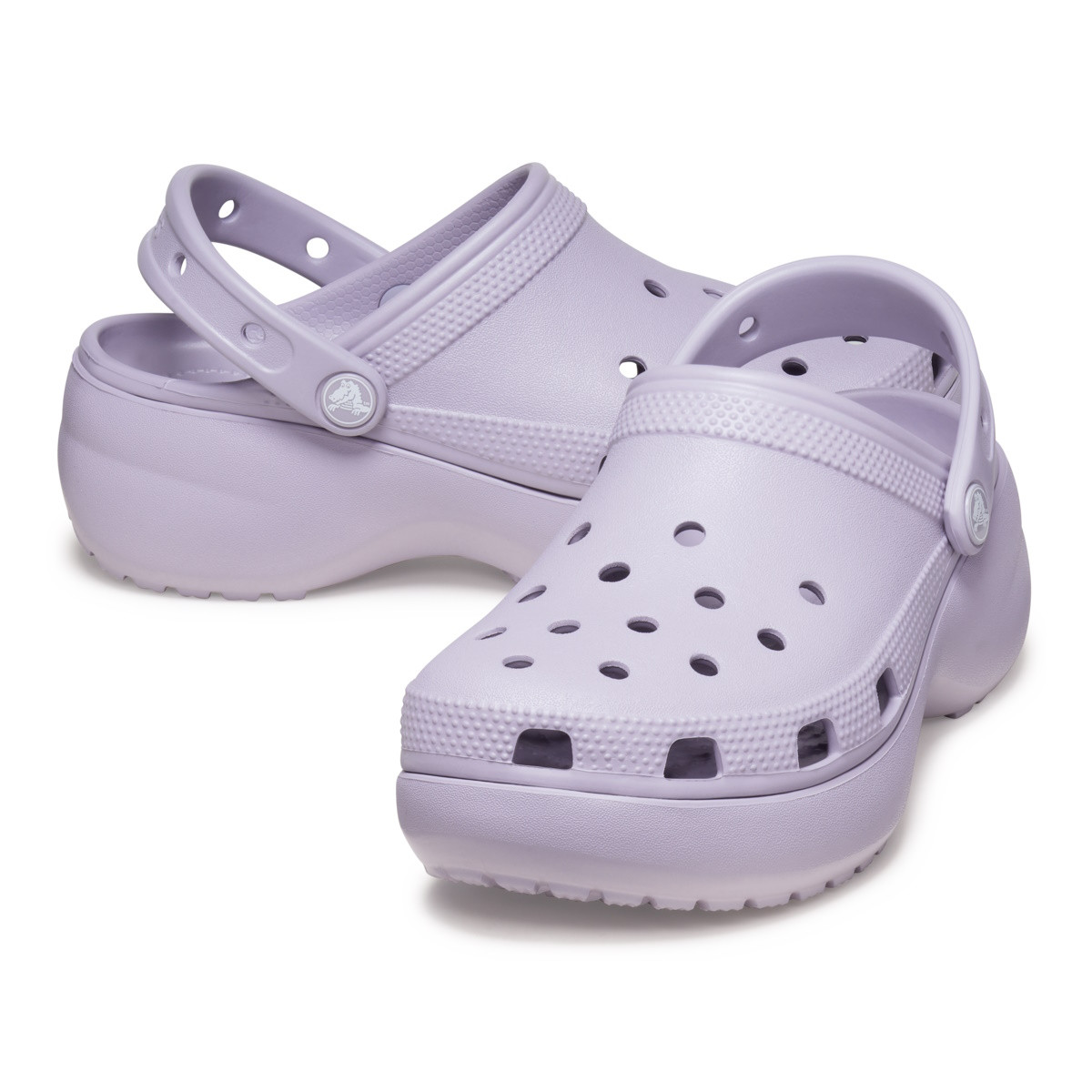 Saboți Crocs Women\'s Classic Platform Clog Mov - Mauve Mist - 3 | YEO