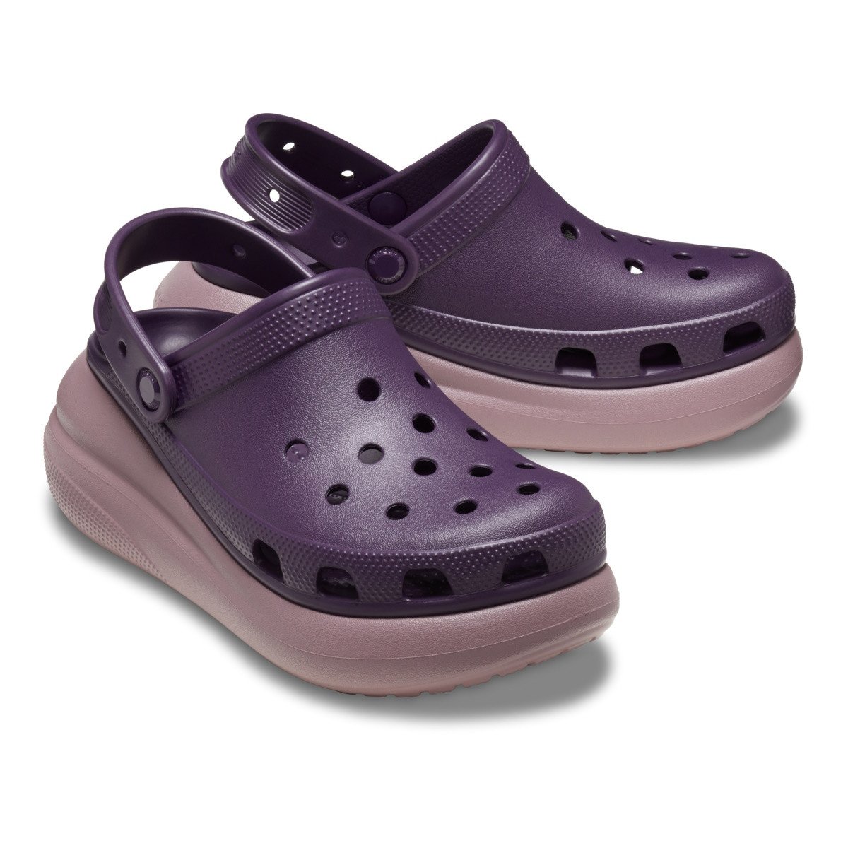Saboti Crocs Classic Crush Clog Mov - Dark Iris/Multi - 3 | YEO