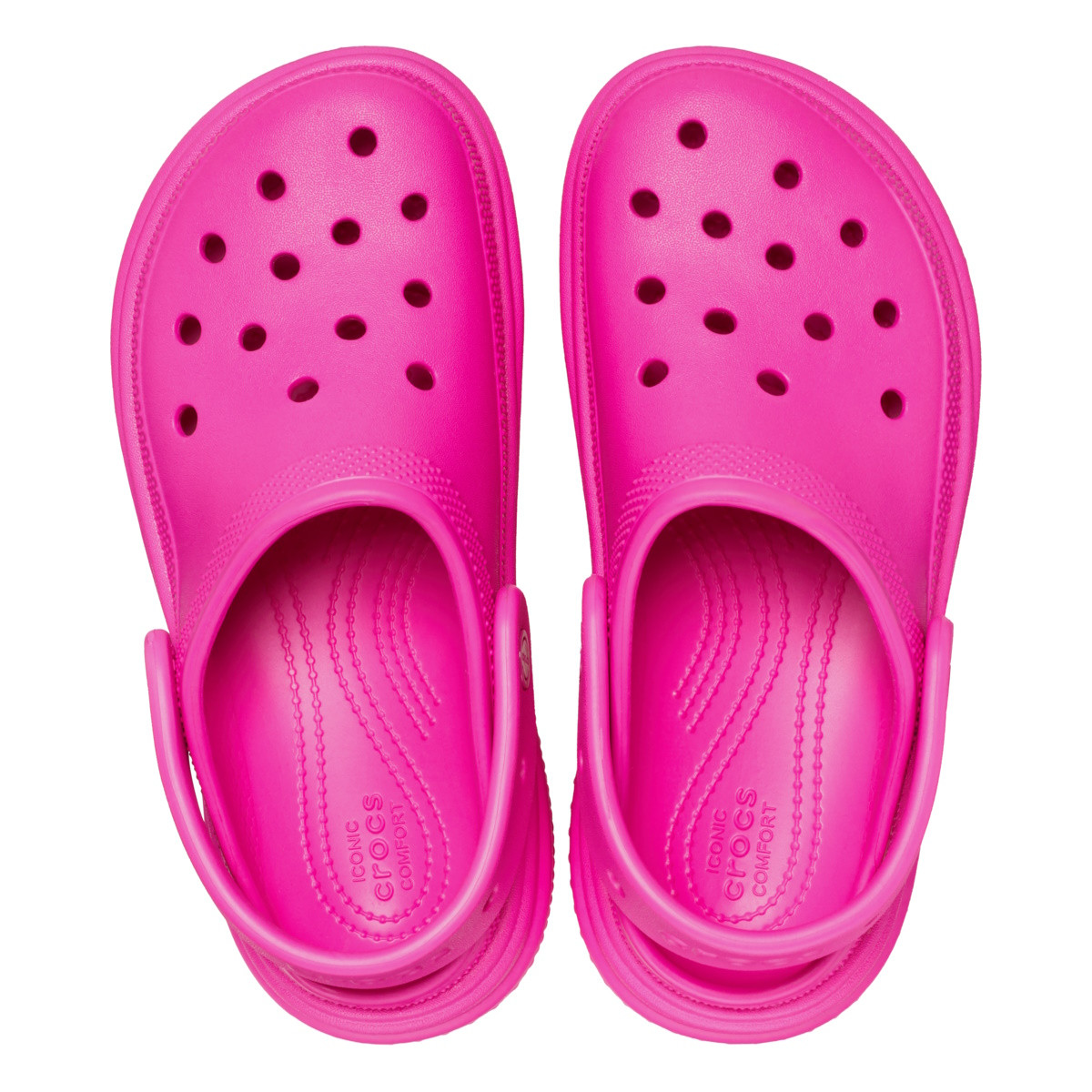 Saboti Crocs Stomp Clog Roz - Pink Crush - 3 | YEO