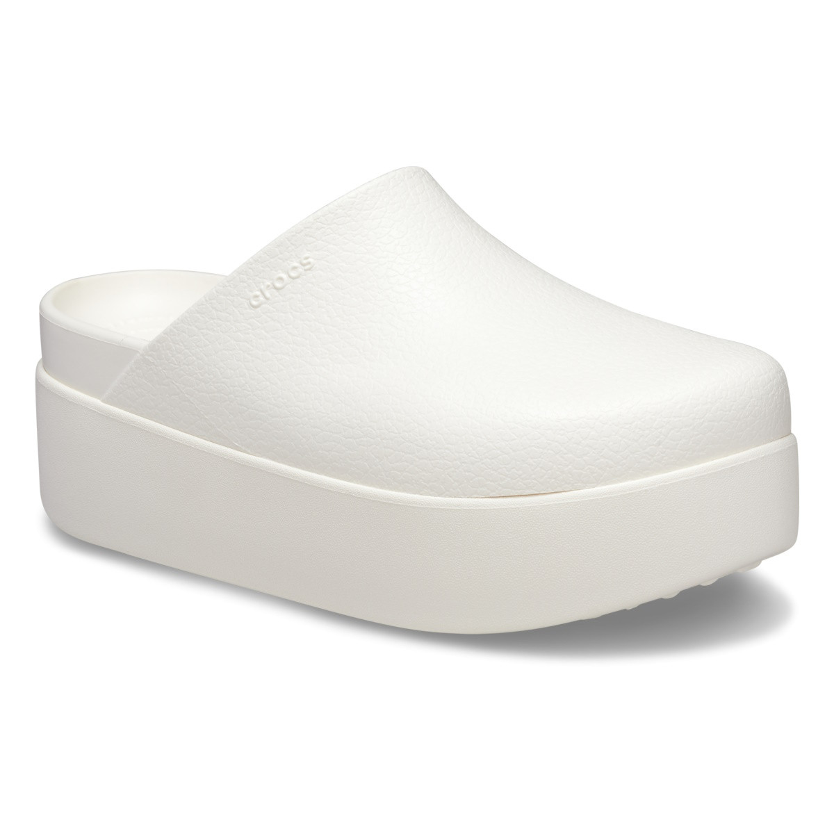 Saboti Crocs Dylan Platform Clog Alb - Chalk - 2 | YEO