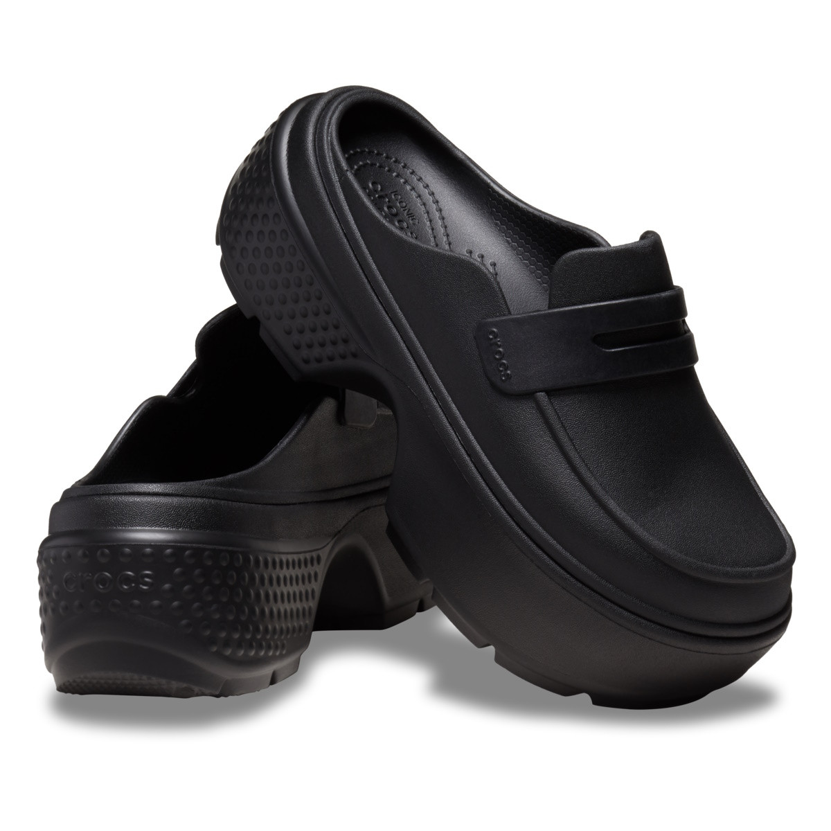 Crocs Stomp Loafer Negru - Black/Black - 3 | YEO