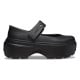 Crocs Stomp Mary Jane Culoare Negru - Black/Black