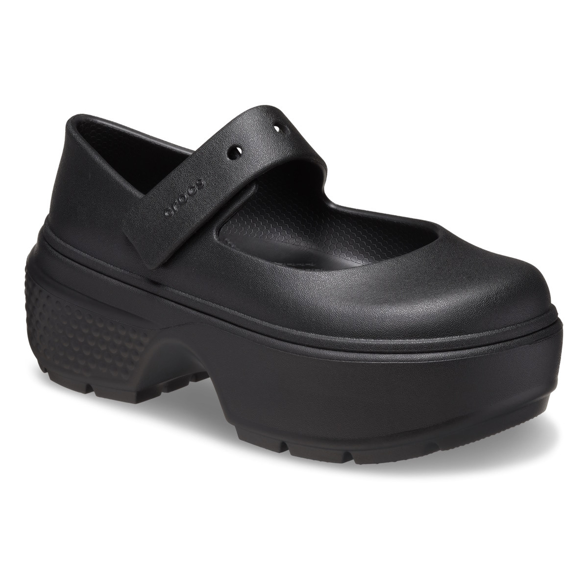 Crocs Stomp Mary Jane Negru - Black/Black - 1 | YEO