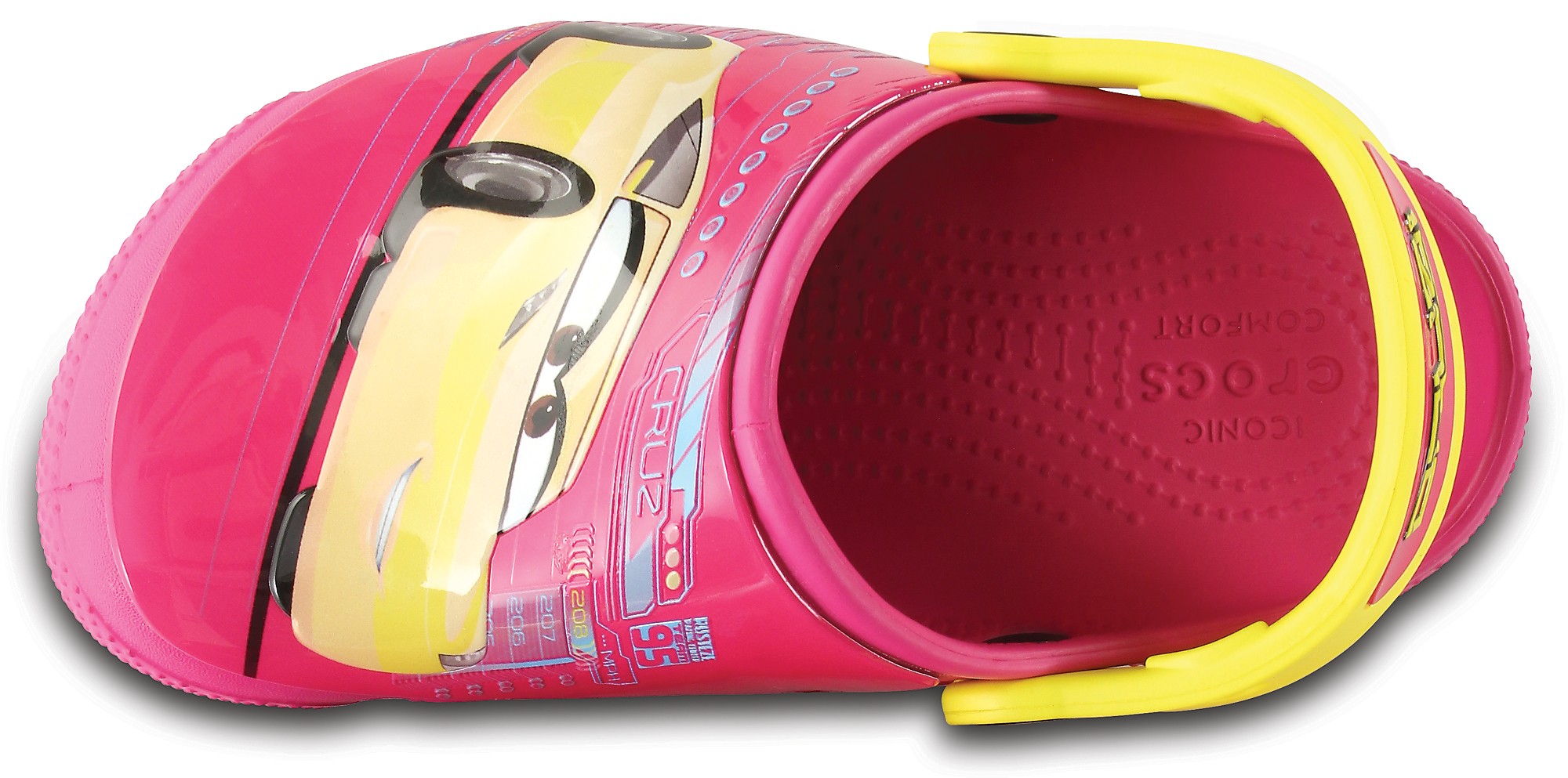 Saboti Crocs Fun Lab Lights Cars 3 Clog Roz - Candy Pink