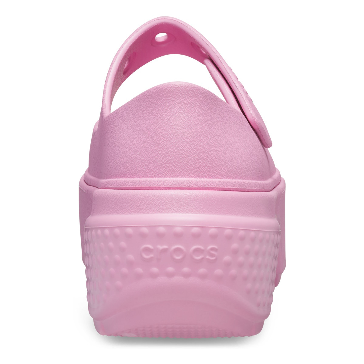 Crocs Stomp Mary Jane Roz - Pink Tweed/Pink Tweed - 5 | YEO