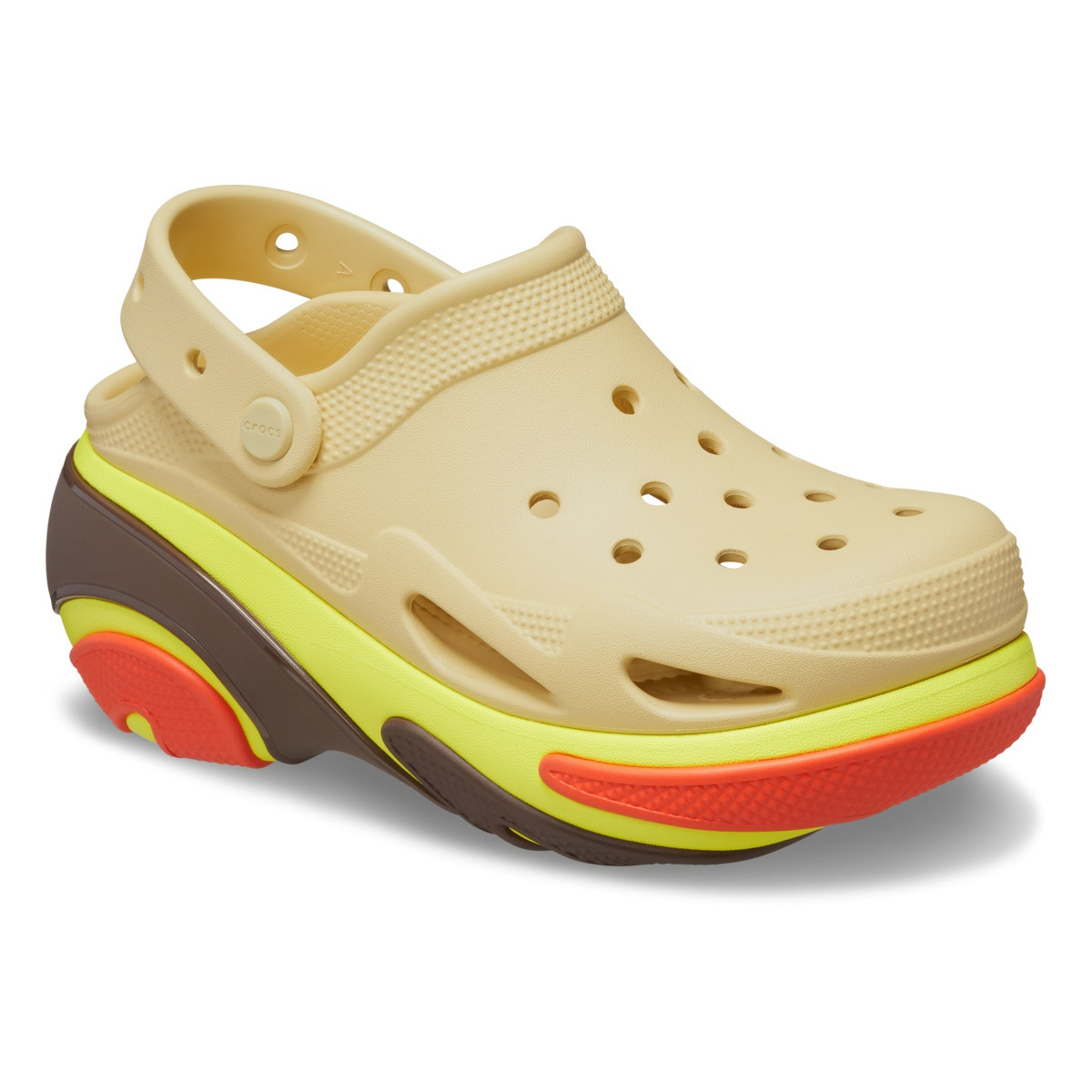 Saboti Crocs Bubble Crush Clog Maro - Sesame - 1 | YEO