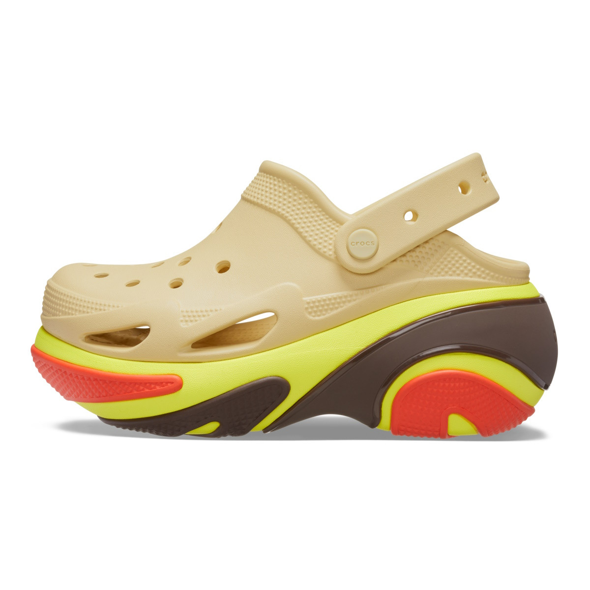 Saboti Crocs Bubble Crush Clog Maro - Sesame - 2 | YEO