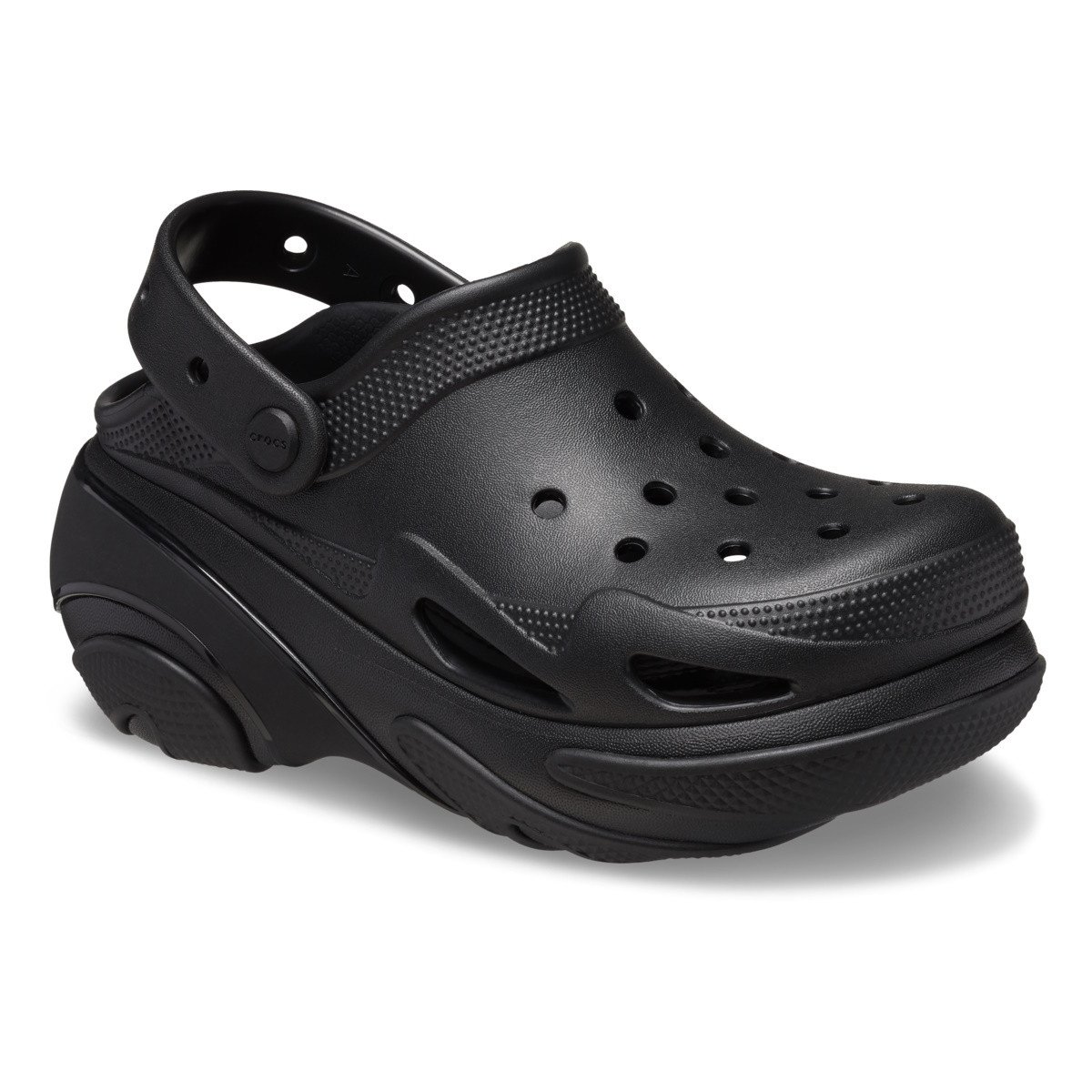 Saboti Crocs Bubble Crush Clog Negru - Triple Black - 1 | YEO