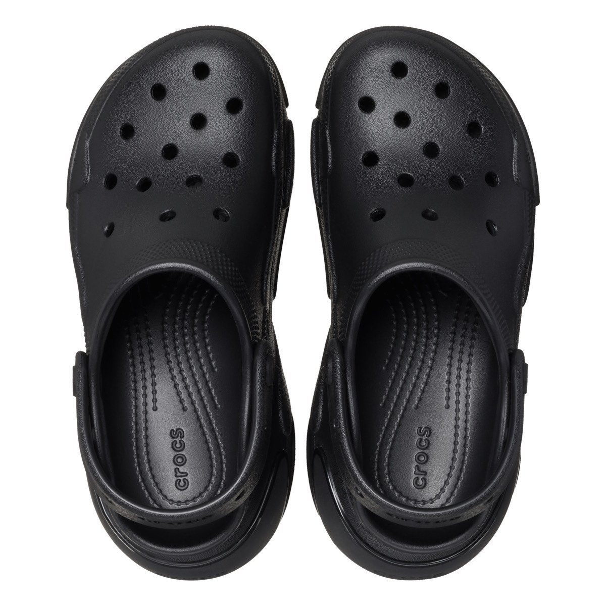Saboti Crocs Bubble Crush Clog Negru - Triple Black - 3 | YEO
