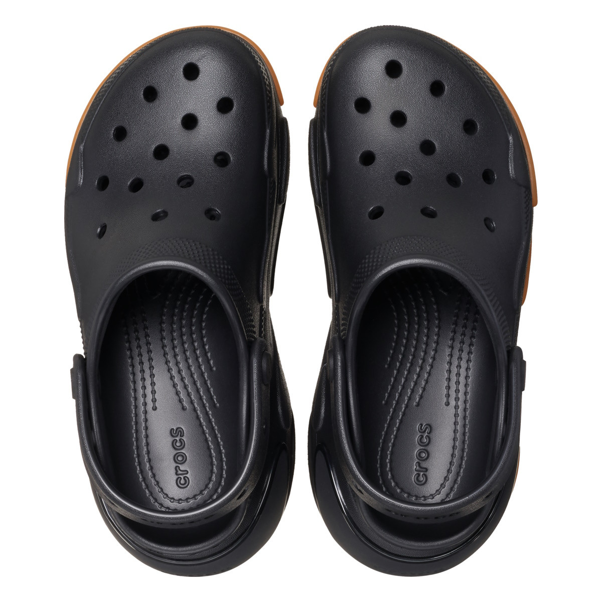 Saboti Crocs Bubble Crush Clog Negru - Black/Gum - 4 | YEO