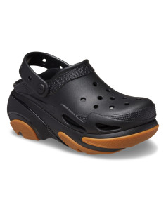 Saboti Crocs Bubble Crush Clog Negru - Black/Gum 2