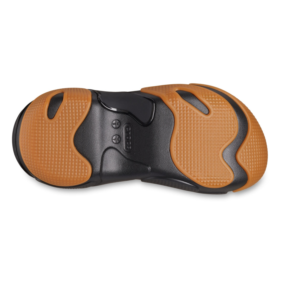 Saboti Crocs Bubble Crush Clog Negru - Black/Gum