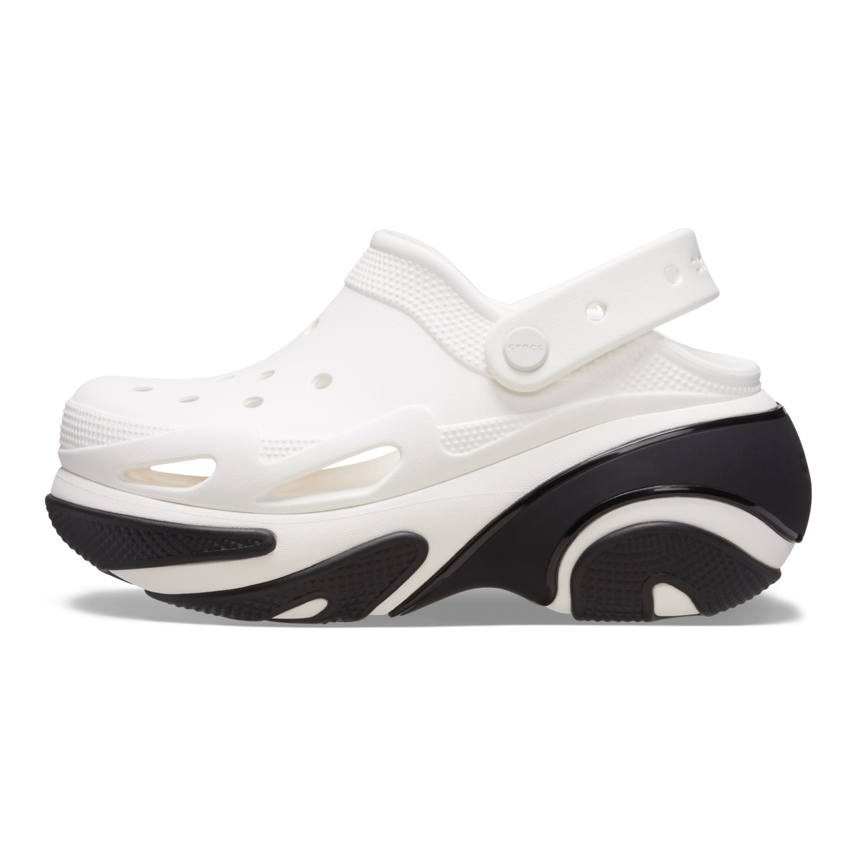 Saboti Crocs Bubble Crush Clog Alb - White - 2 | YEO