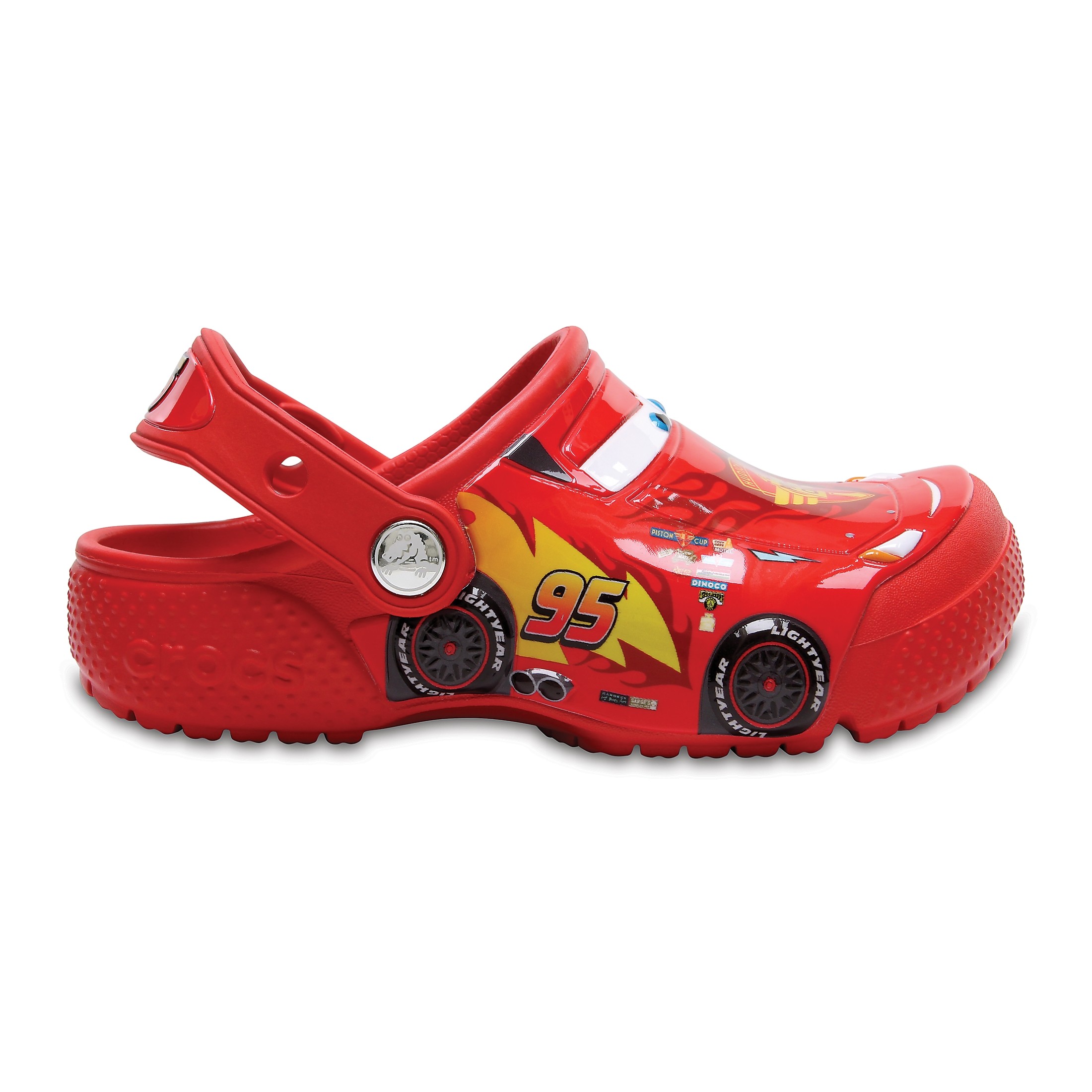 Saboti Crocs Fun Lab Cars Clog Rosu - Red - 1 | YEO