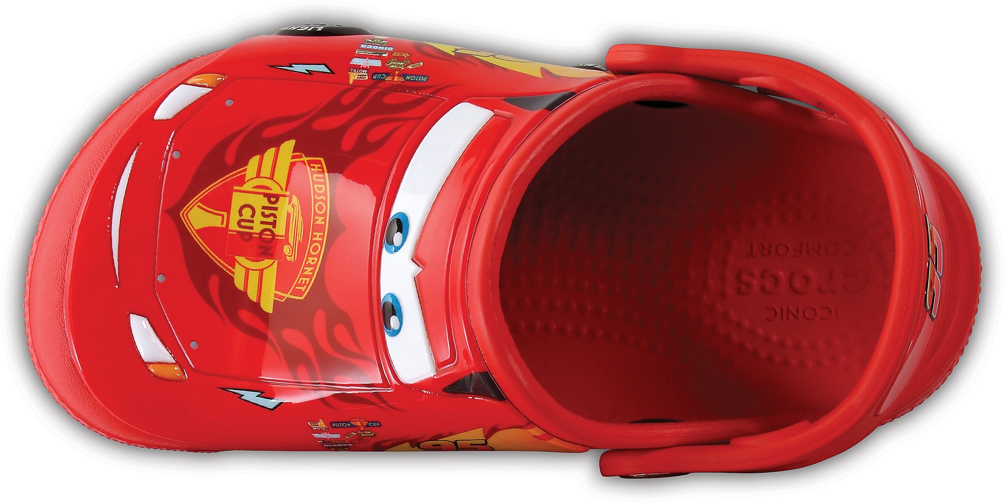 Saboti Crocs Fun Lab Cars Clog Rosu - Red - 2 | YEO