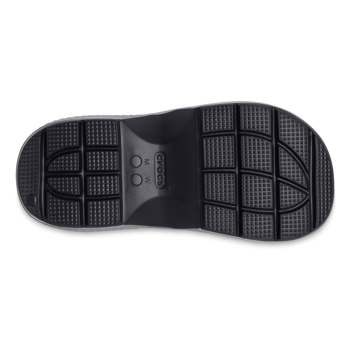 Saboti Crocs Stomp Metallic Clog Argintiu - Silver