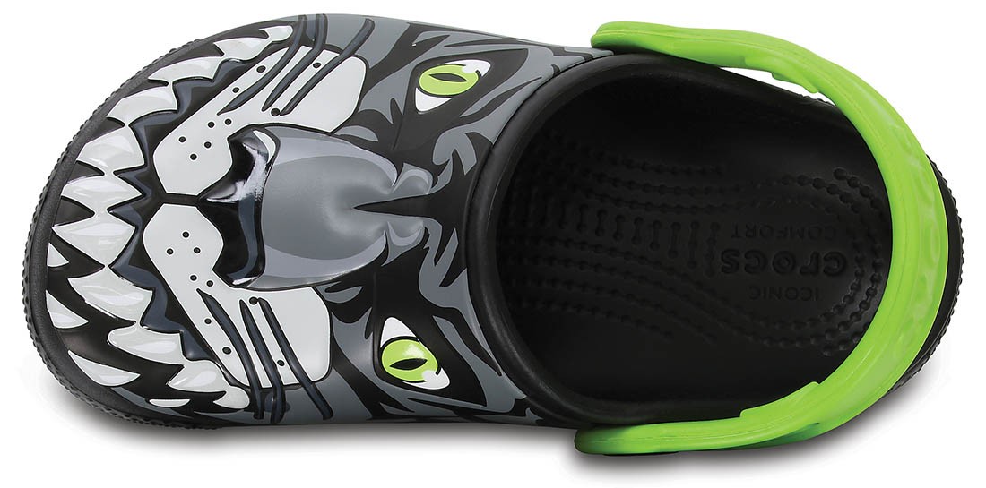 Saboti Crocs Boys\' Fun Lab Clog Gri - Graphite - 2 | YEO