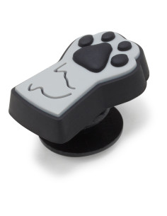 Jibbitz Crocs Grey Kitty Paw Gri - Charcoal 2