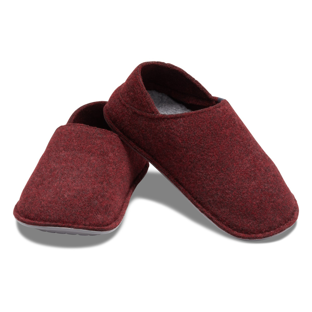 Papuci de casa Crocs Classic Convertible Slipper Bordo - Burgundy/Charcoal - 4 | YEO