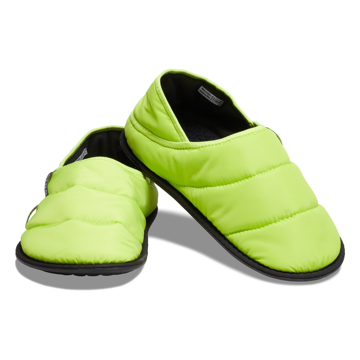 Papuci Crocs Neo Puff Lined Slipper Verde - Lime Punch - 3 | YEO