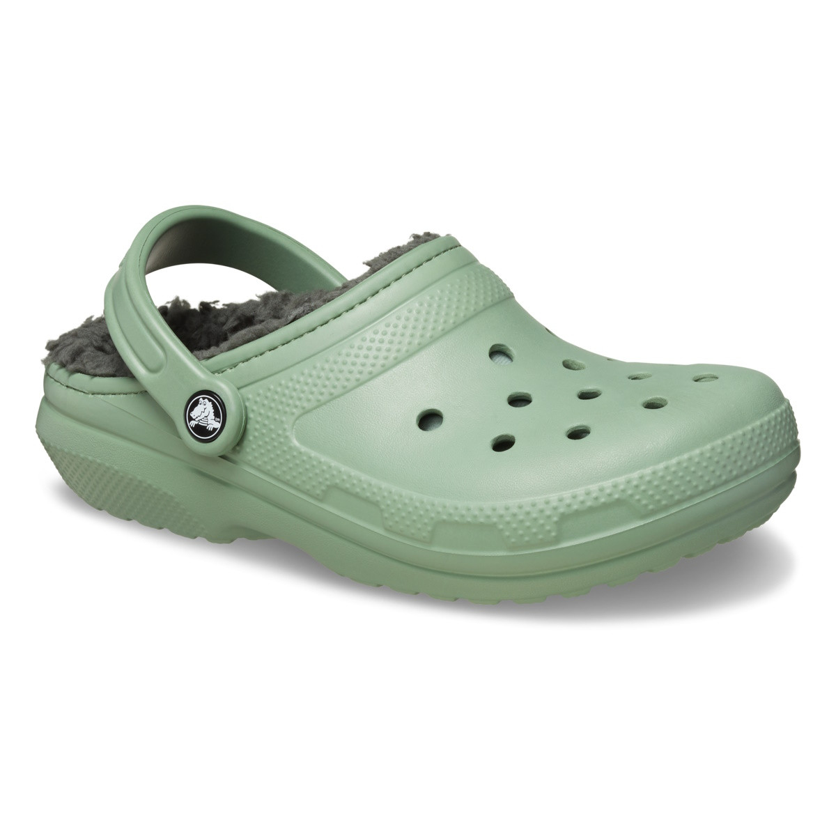 Saboti Crocs Classic Lined Clog Verde - Moss/Multi - 2 | YEO
