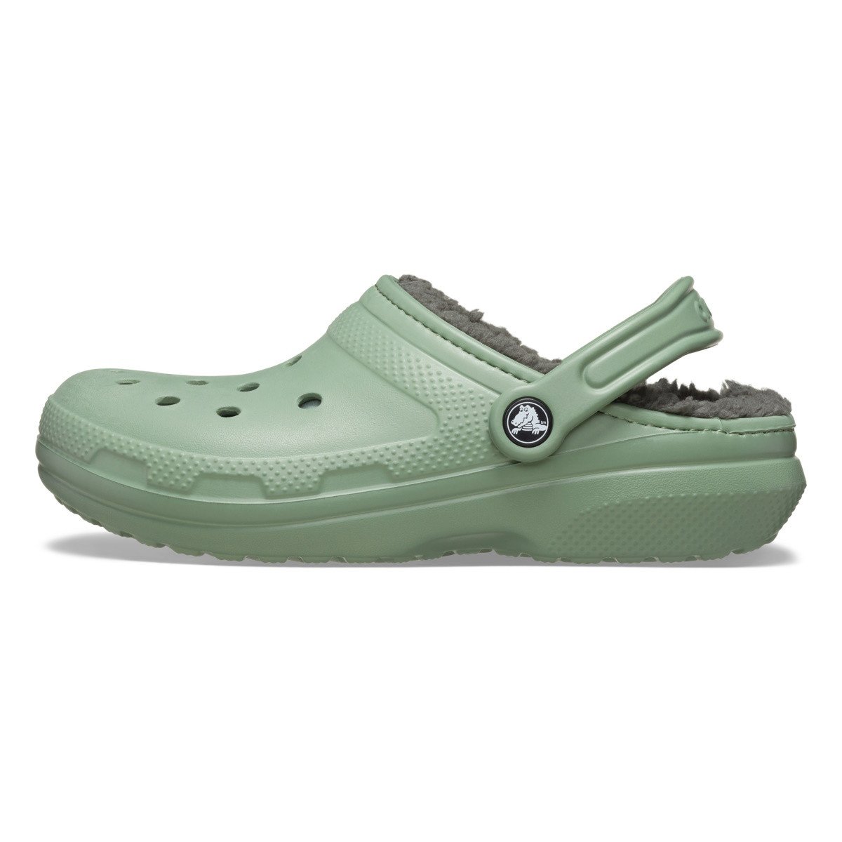 Saboti Crocs Classic Lined Clog Verde - Moss/Multi - 1 | YEO