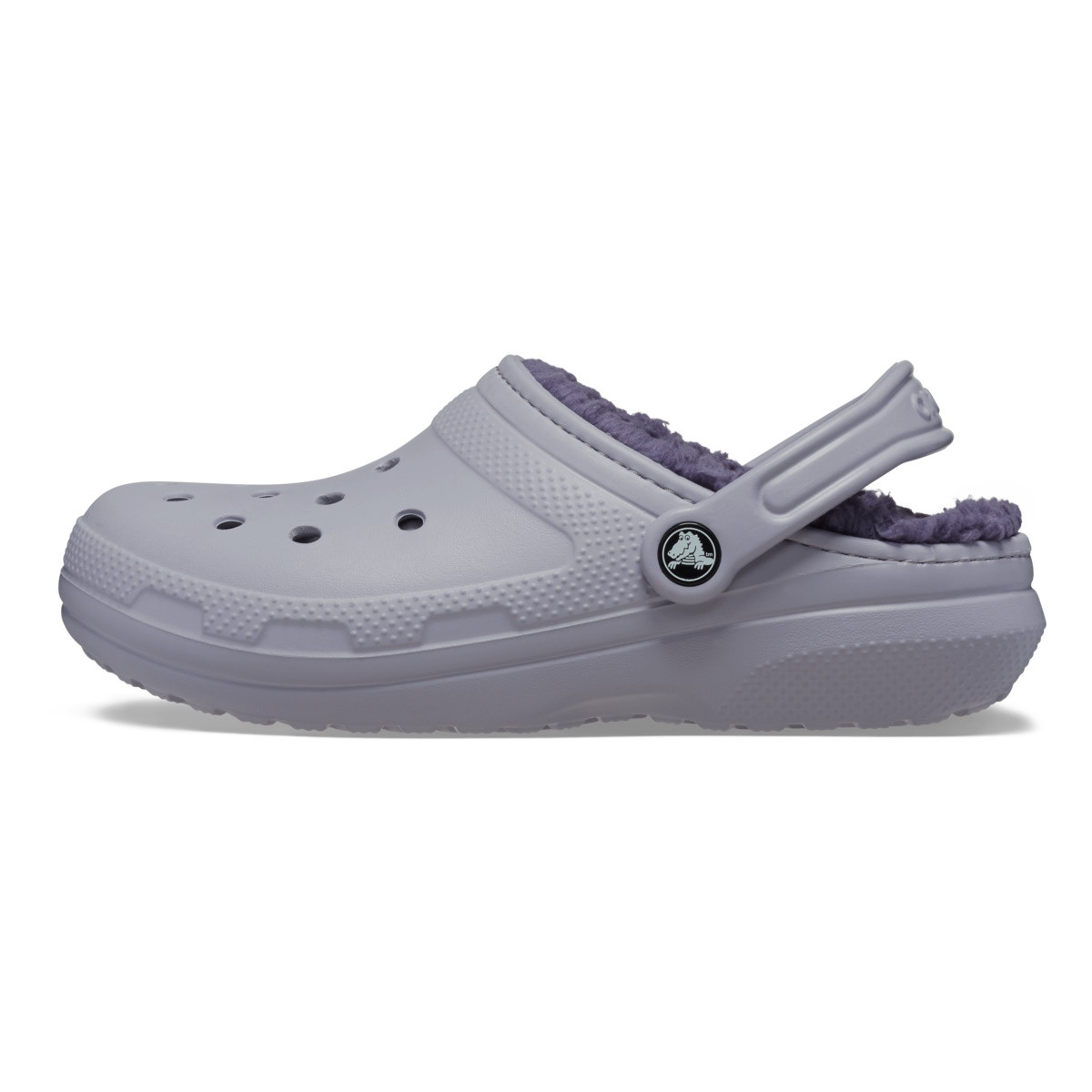 Saboti Crocs Classic Lined Clog Mov - Mauve Mist/Mauve Mist - 2 | YEO