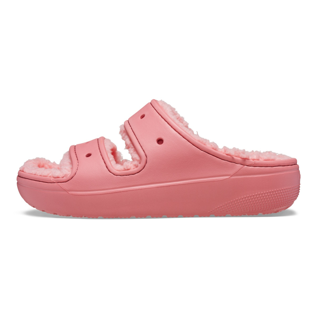 Crocs Classic Cozzzy Sandal Roz - Hot Blush - 2 | YEO