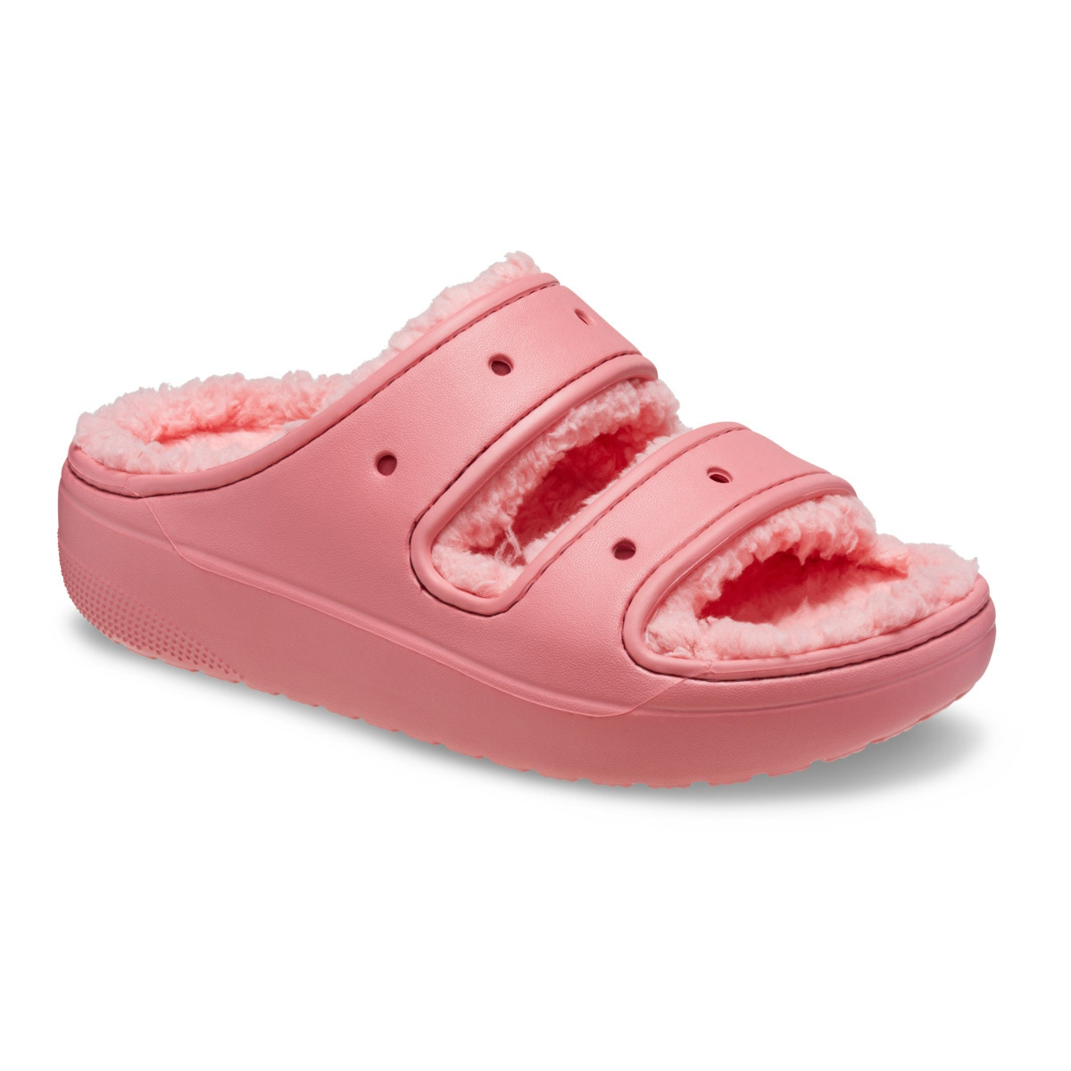Crocs Classic Cozzzy Sandal Roz - Hot Blush - 1 | YEO