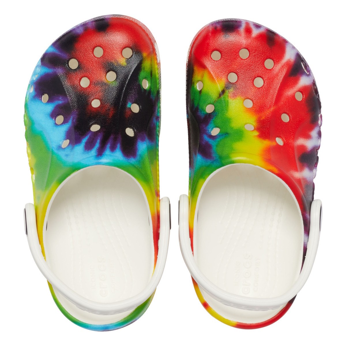 Saboti Crocs Baya Tie-Dye Graphic Clog Kids Multicolor - Multi - 4 | YEO