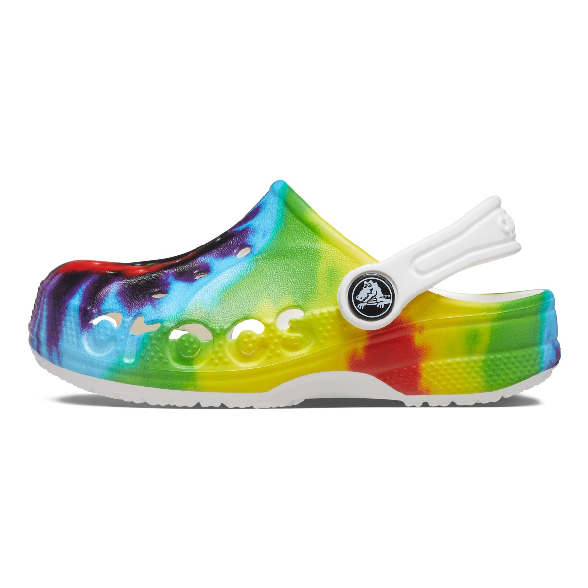 Saboti Crocs Baya Tie-Dye Graphic Clog Kids Multicolor - Multi - 2 | YEO