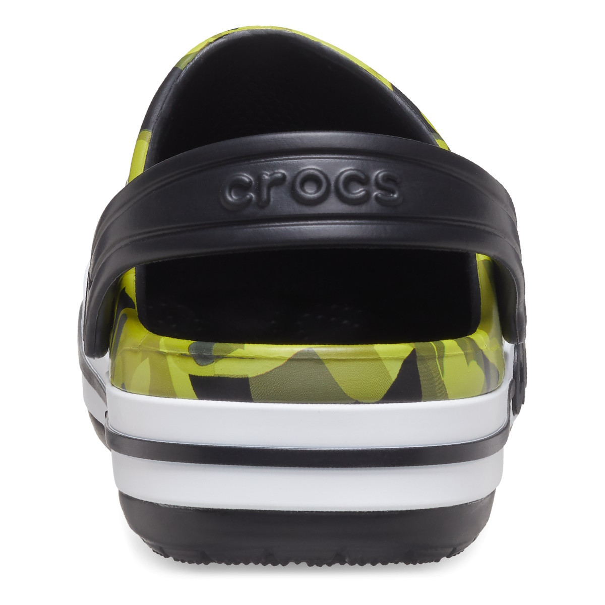Saboti Crocs Bayaband Bubble Camo Clog Kids Negru - Black/Multi - 5 | YEO
