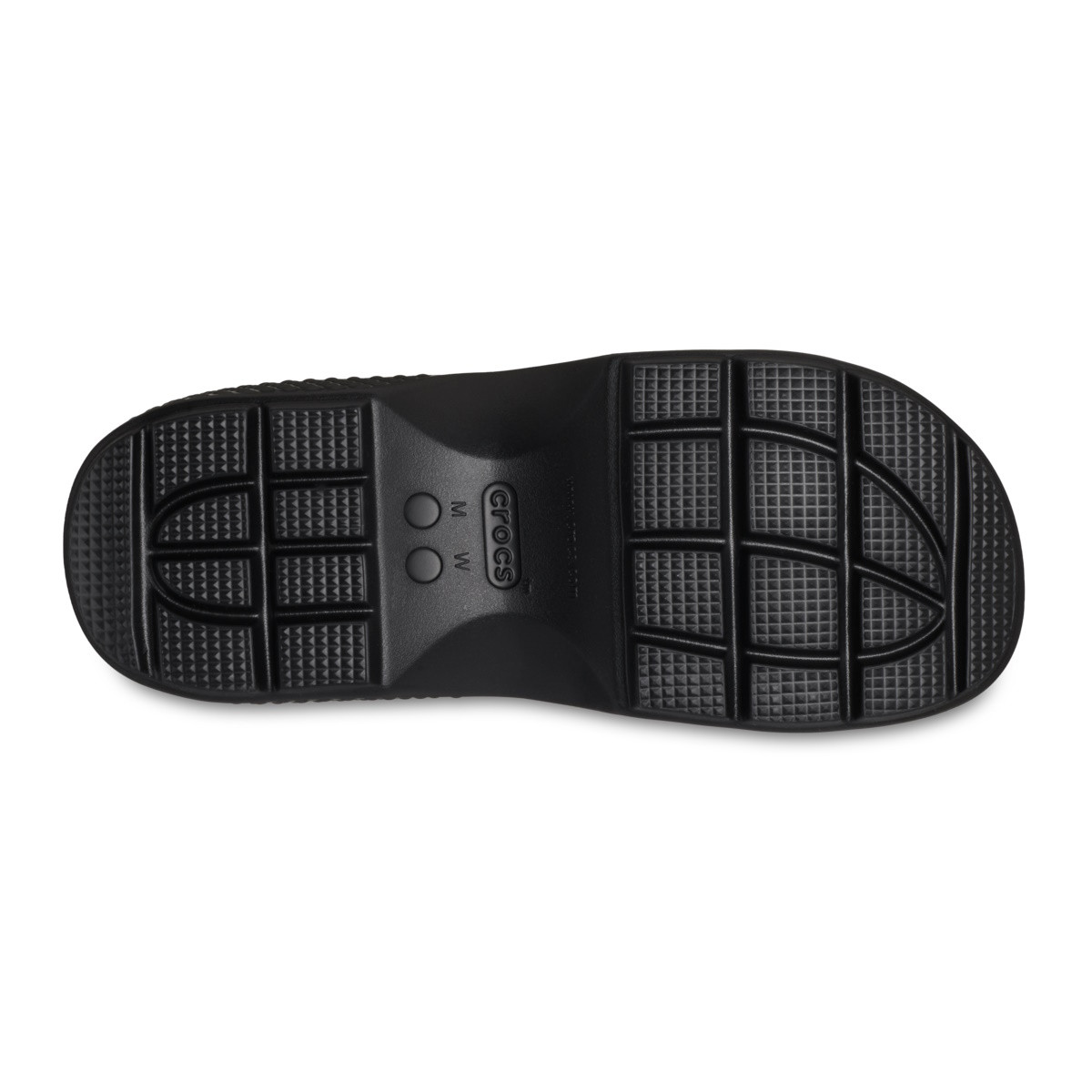 Papuci Crocs Stomp Slide Negru - Black - 6 | YEO