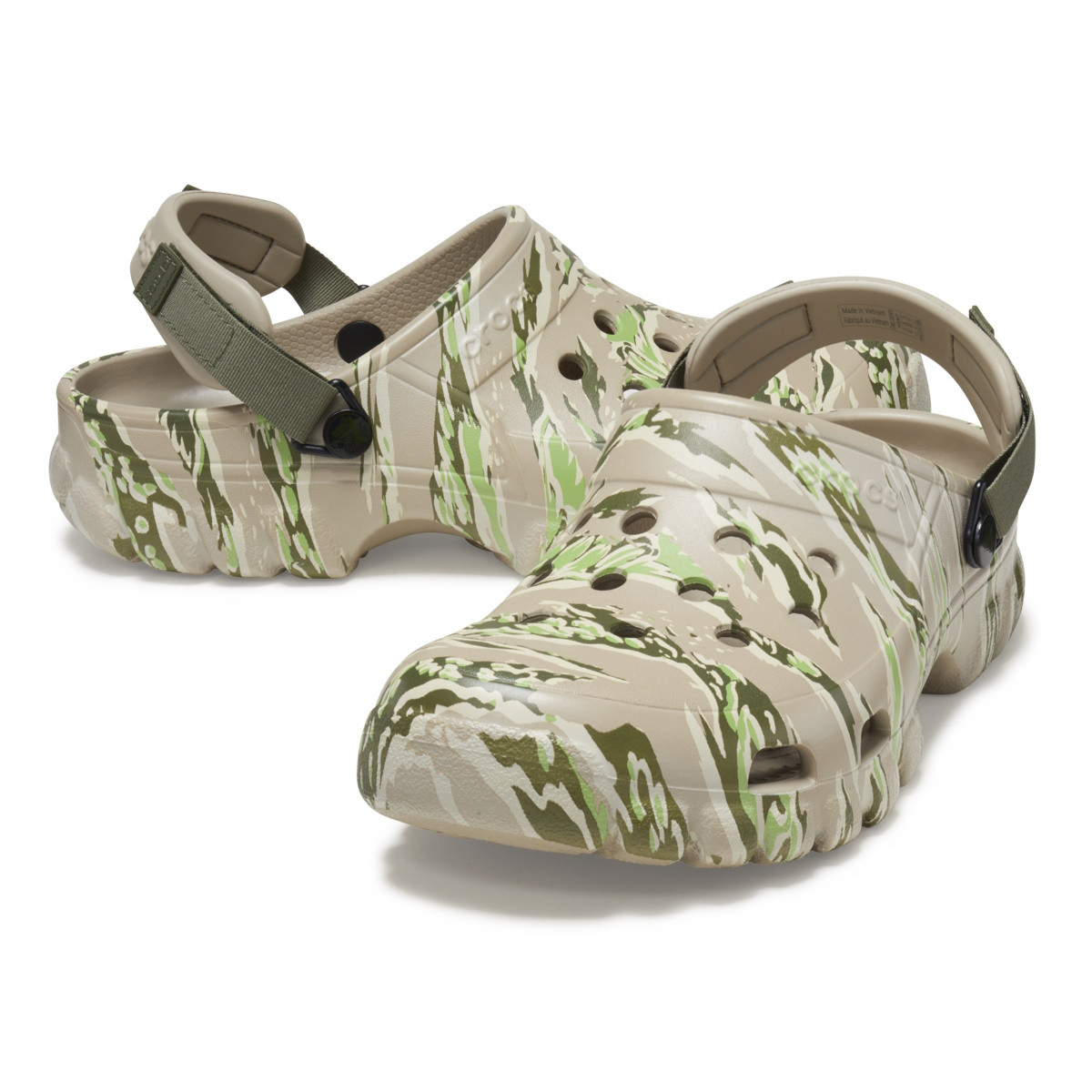 Saboti Crocs Offroad Sport Camo Clog Bej - Cobblestone - 3 | YEO